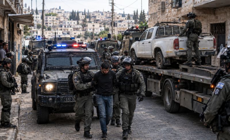 قوات الاحتلال تقتحم مناطق متفرقة بالضفة والقدس