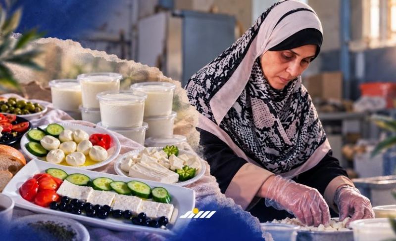 حين يصير مشروع الجبن بيتًا للأيتام.. قصة هناء الزبدة في غزة