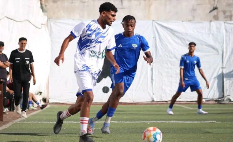 5 انتصارات في افتتاح  بطولة كأس الألف شهيد بغزة