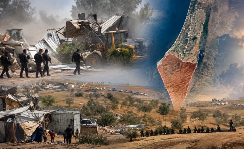 قوات الاحتلال تقتحم أم نميلة تمهيدا لهدم منازلها