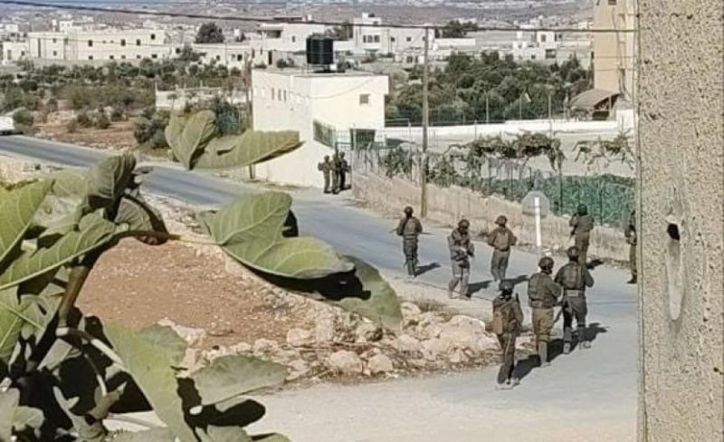 الاحتلال يقتحم مدرسة ذكور ماعين بالخليل