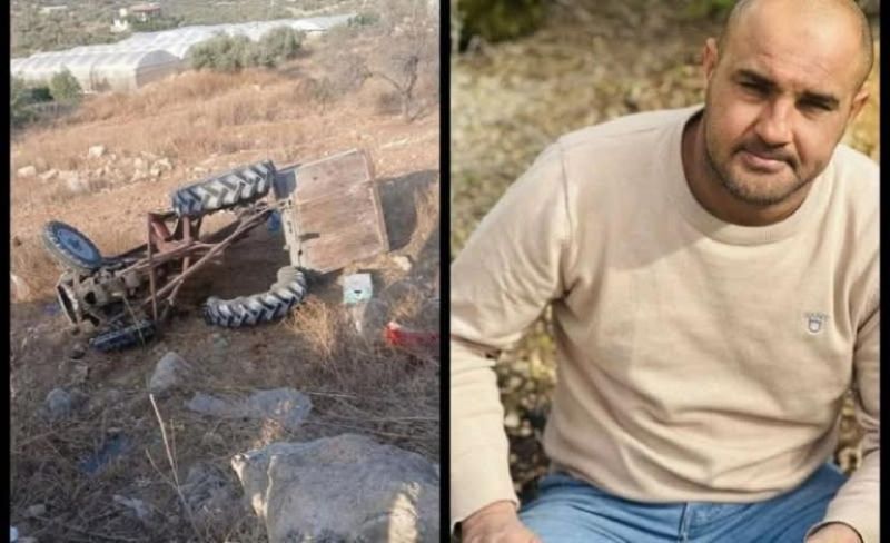 مصرع مواطن في انقلاب جرار زراعي بطولكرم