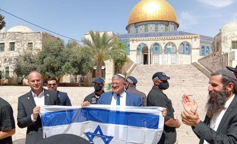 الخارجية تدين اقتحام بن غفير باحات المسجد الأقصى