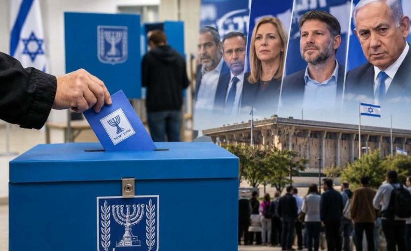 إغلاق مراكز الاقتراع في انتخابات الكنيست ومعسكر نتنياهو يحل ثانيًا بالاستطلاعات