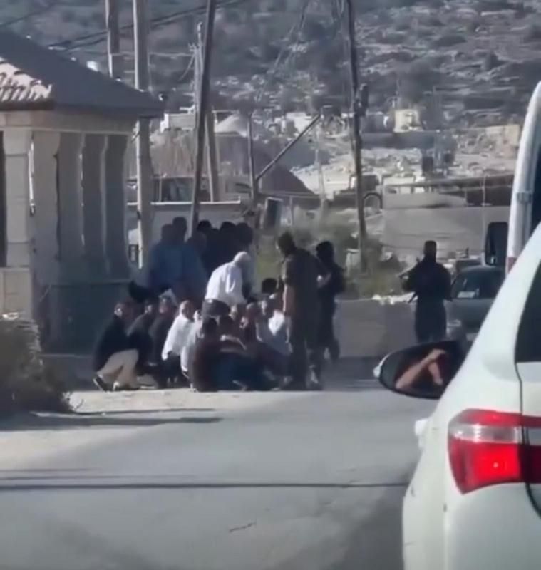 الاحتلال ينكل بركاب حافلة متجهة لحفل زفاف عند مدخل قباطية
