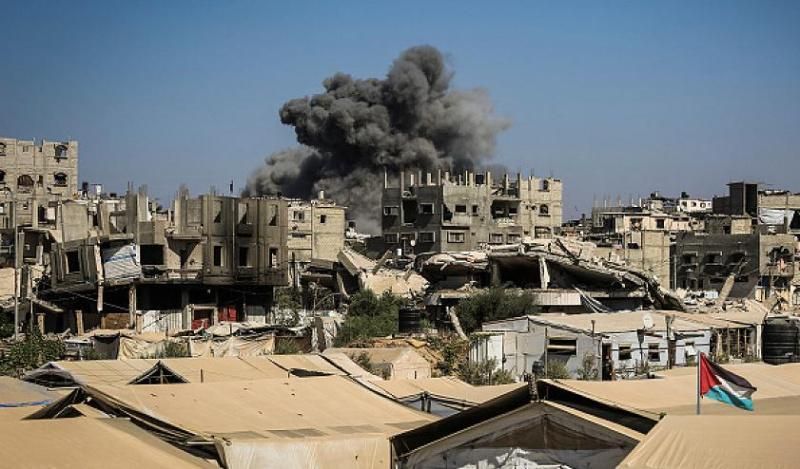 4  شهداء إثر غارة على منزل في مشروع بيت لاهيا شمال غزة