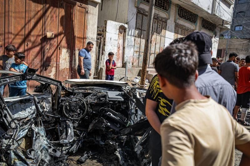 شهيد ومصابون بقصف للاحتلال غرب مخيم جباليا شمال قطاع غزة