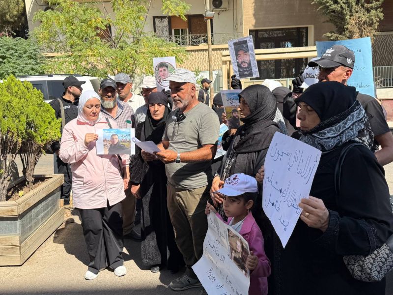توغل إسرائيلي في درعا.. وأهالي المعتقلين لدى الاحتلال يطالبون بالإفراج عن أبنائهم