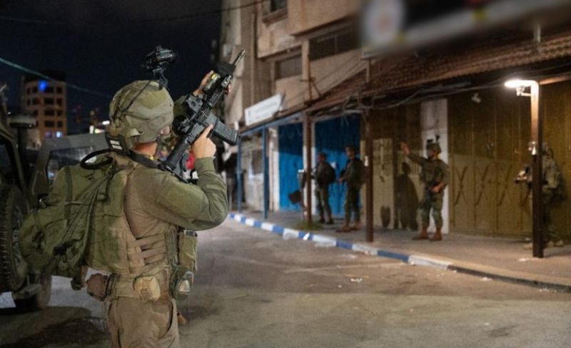الاحتلال يعتفل 8 فلسطينيين من نابلس وقلقيلية