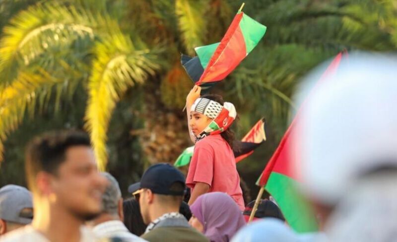 وقفة بتونس تضامنًا مع غزة ضد استمرار القصف والحصار
