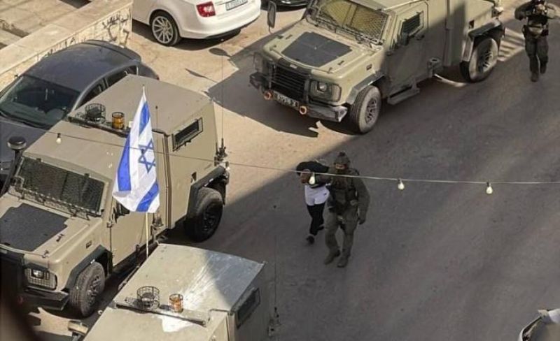 الاحتلال يعتقل مواطنًا من تل ويستولي على مركبته