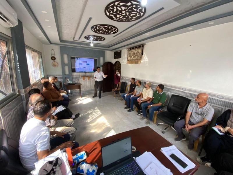 لجنة الانتخابات تدرب طواقمها في قطاع غزة