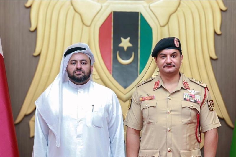 وزير قطري يلتقي صدام حفتر في بنغازي دعما لتسوية شاملة بليبيا