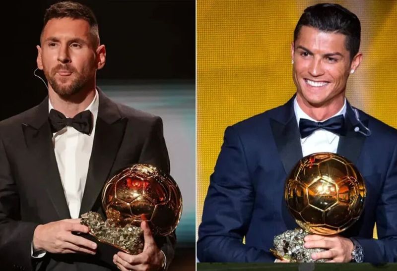 رونالدو يتصدر استفتاء الجمهور كأعظم فائز في تاريخ الكرة الذهبية متفوقاً على ميسي