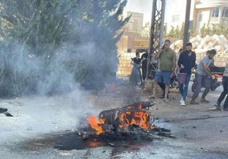 3 شهداء بغارة إسرائيلية على النبطية في لبنان